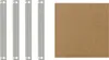 shelfplaza HOME 23x23 cm set ripiano completo in zincato Anteprima dell’immagine prodotto 1