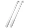 2er Set Schuhlöffel aus Edelstahl | 42cm Schuhanzieher | Produktbild-Vorschau 1