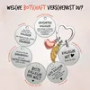 "Beste collega," beschermengel sleutelhanger - Productafbeelding-voorbeeld 7