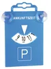 Unitec Parkscheibe blau für Auto mit Sauger, Produktbild-Vorschau 1