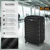 tectake® Hartschalenkoffer-Set 4-teilig, aus robustem Produktbild-Vorschau 2