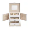 SONGMICS Coffret à bijoux 3 niveaux, avec poignée, 2 Voir les images du produit 1
