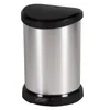 Curver Tretmülleimer Deco Oval 5L Silbern Produktbild-Vorschau 3