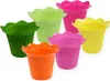 Blumentopf Kunststoff Blüte Ø6,5cm 25 Stk Dekotopf, 25 Produktbild-Vorschau 1