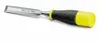 A chisel with a black and yellow handle is shown against a white background. Voir les images du produit
