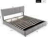 okwish Polsterbett 180×200cm Stauraumbett Doppelbett mit Produktbild-Vorschau 6