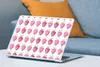 MuchoWow® Laptop Aufkleber Sticker Cover Erdbeere - Produktbild-Vorschau 4