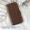 Funda de Cuero Auténtico tipo Libro para Apple iPhone SE Vista previa de la imagen del producto 6