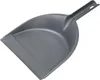 A gray dustpan with a handle, shown against a white background. Náhled obrázku produktu