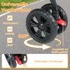 COSTWAY Hundewagen Doppel, Hundebuggy faltbar für 2 Produktbild-Vorschau 4