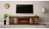 RTV GRANERO + meuble de cheminée 200x56.7x35 bois ancien Voir les images du produit 5