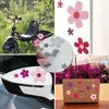 Aufkleber-Set Blumen Blümchen lila I Flower-Power Sticker Produktbild-Vorschau 3