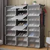 Schuhschrank 12 Fächer Schuhregal DIY Schuhschrank Produktbild-Vorschau 1