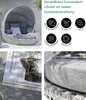 Dehner Gartenmöbel Sunlounger Miami, mit Faltdach und Produktbild-Vorschau 4