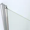 Duschkabine Eckdusche 90 x 75 x 187 cm Duschwand Produktbild-Vorschau 4