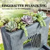Outsunny Springbrunnen 2-stufig Gartenbrunnen mit LED Produktbild-Vorschau 4