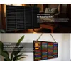 FabaHome MC Regal für 60 Kassetten, Holz Schwarz Produktbild-Vorschau 8