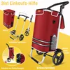 KESSER® Einkaufstrolley klappbar mit 56L Kapazität und Produktbild-Vorschau 10