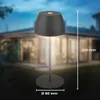 Tischlampe - 2,5W, 150lm, akku, led, dimmbar, warmweiß, Produktbild-Vorschau 4