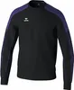 Erima Evo Star Sweatshirt Schwarz/Ultraviolett - XXL Produktbild-Vorschau 1