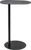 Metall bijzettafel ovaal, mat zwart - 35 x 25 cm - Productafbeelding-voorbeeld 1