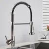 Küchenarmatur Wasserhahn Ausziehbar Brause Mischbatterie Produktbild-Vorschau 4