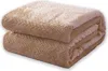 Mikroplüschdecke mit Muster BREEZE, beige Maße: 200 x 220 Produktbild-Vorschau 7