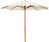 vidaXL Sonnenschirm 300x258 cm Sandweiß Produktbild-Vorschau 7