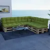 POKAR Cuscini per pallet con bella trapuntatura Cuscino per Anteprima dell’immagine prodotto 3