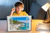 MuchoWow® Laptop Aufkleber Sticker Cover Aussicht - Meer - Produktbild-Vorschau 3