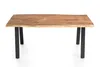 SalesFever Massiver Esstisch | 3,5 cm Akazie Natur Produktbild-Vorschau 2
