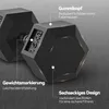HOMCOM Hexagon – liatinové činky s rýhovaným úchopom  1 x Náhľad obrázku produktu 4