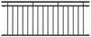 HAGO24 Französischer Balkon Fenstergitter Geländer Stahl Produktbild-Vorschau 8