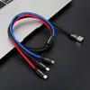 Cavo USB Baseus 3W1 Usb-C / Lightning / Micro 3A 1,2M Anteprima dell’immagine prodotto 13