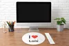 MuchoWow® Mauspad Mousepad Ich liebe - Lois - Mädchen 50x50 Produktbild-Vorschau 4