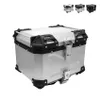 55-Liter-Universal-Motorrad-Heckkoffer Maverick L - Silver Produktbild-Vorschau 1