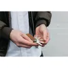 Orbitkey - Kožený organizér na klíče Crazy-Horse - bordó s Náhled obrázku produktu 4
