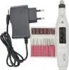 INF Elektrický pilník na nechty so 6 bitmi biely Náhľad obrázku produktu 2