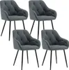 WOLTU Esszimmerstuhl, ergonomischer Sessel, aus Samt, Produktbild-Vorschau 1