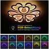100W Herzform LED Deckenleuchte mit RGB Farbwechsel Lamp, Produktbild-Vorschau 7