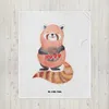 Mr. & Mrs. Panda Babydecke Roter Panda - Weiß - Geschenk, Produktbild-Vorschau 5