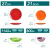 Service de table en faïence, 48 pièces service combiné, set Voir les images du produit 2