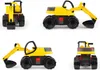 Bagr žlutočerný Giga Trucks plast 80cm Náhľad obrázku produktu 21