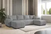 AX LIVING Malatya U Canapé avec fonction sommeil Canapé Voir les images du produit 1