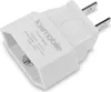 3x Reiseadapter für Europa-Stecker in USA-Dose - perfekt Produktbild-Vorschau 3