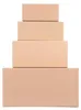 A stack of four cardboard boxes of varying sizes, arranged from largest at the bottom to smallest at the top. Produktbild-Vorschau