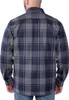 Carhartt Heavyweight Flannel Sherpa Hemd (niebieski, S) Podgląd zdjęcia produktu 8
