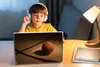MuchoWow® Laptop Aufkleber Sticker Cover Ein Basketball im Produktbild-Vorschau 3