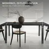 A modern dining table and chairs set in a minimalist interior setting. Náhled obrázku produktu