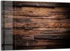 DEQORI Magnettafel Glas 60x40 cm 'Unebene Bretterwand' Produktbild-Vorschau 1